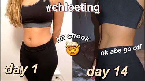 chloe ting abs workout results.